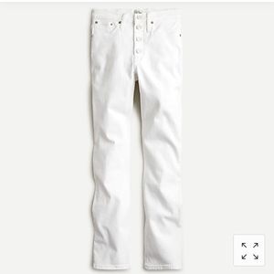 J Crew white jeans